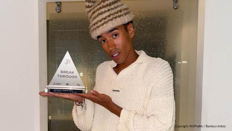 Über 40 Millionen Streams: WizTheMc ist Breakthrough-Artist des Monats