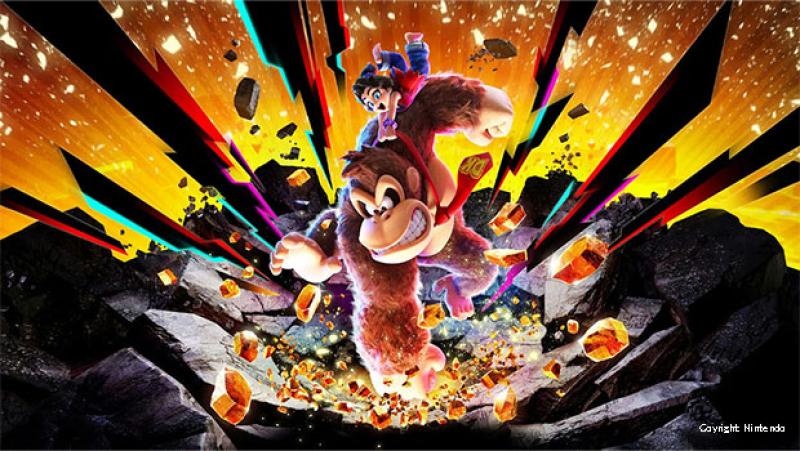 "Donkey Kong Bananza" rettet Games-Charts
