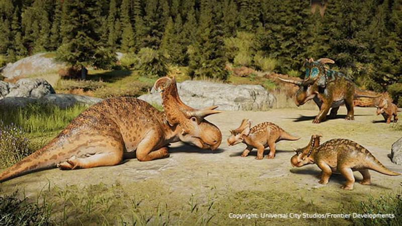 „Jurassic World Evolution 3“ lässt in Games-Charts die Dinos los
